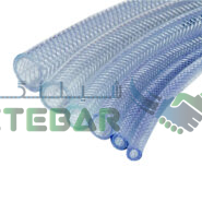 شیلنگ آب نخدار شفاف سایز 1/4 1 اینچ