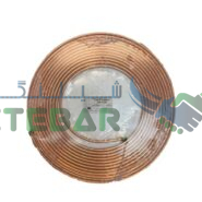 لوله مسی کلاف 15 متری سایز 10 – 3/8 اینچ کد 0/25 بابک