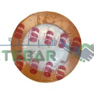 لوله مسی کلاف 15 متری سایز 10 – 3/8 اینچ کد 0/18 باهنر